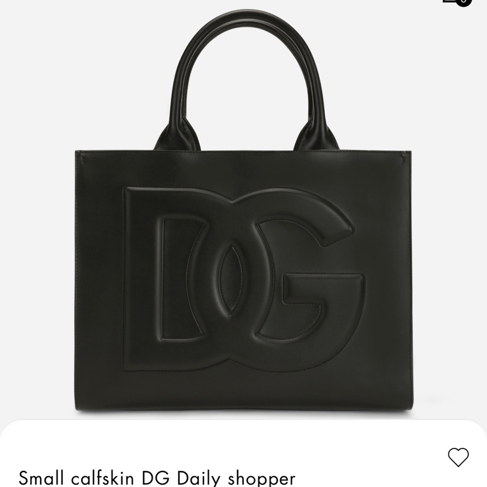Dolce and Gabbana Small Calfskin Tote